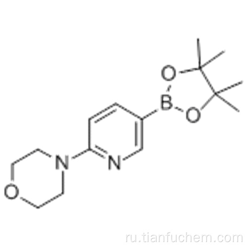 Морфолин, 4- [5- (4,4,5,5-тетраметил-1,3,2-диоксаборолан-2-ил) -2-пиридинил] CAS 485799-04-0